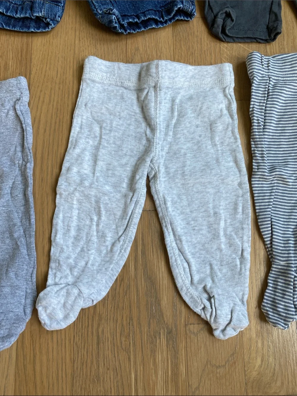 Carter's Baby Boys Assorted Pants and Footed Bottoms - Blue, Gray, Navy